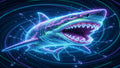 Wallpaper – Neon Shark