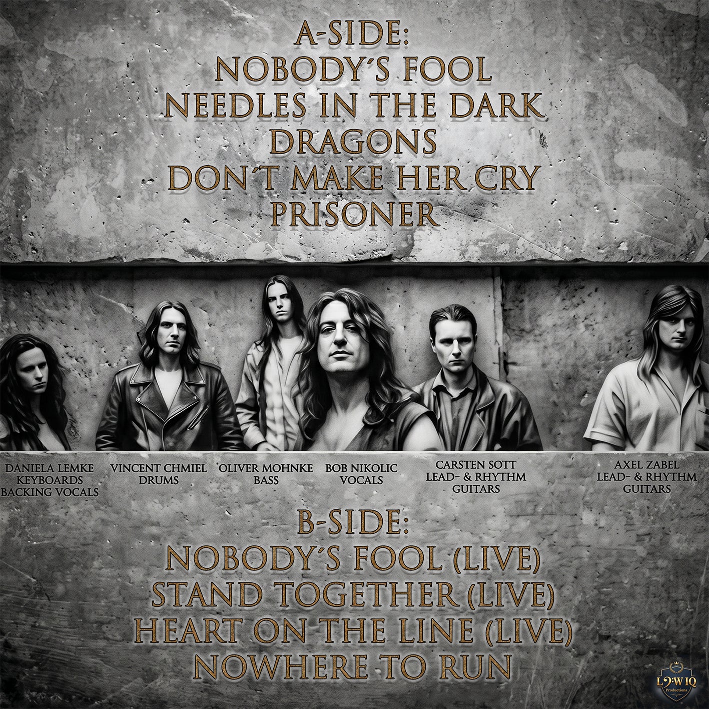 Savage Heart Album Back Cover
