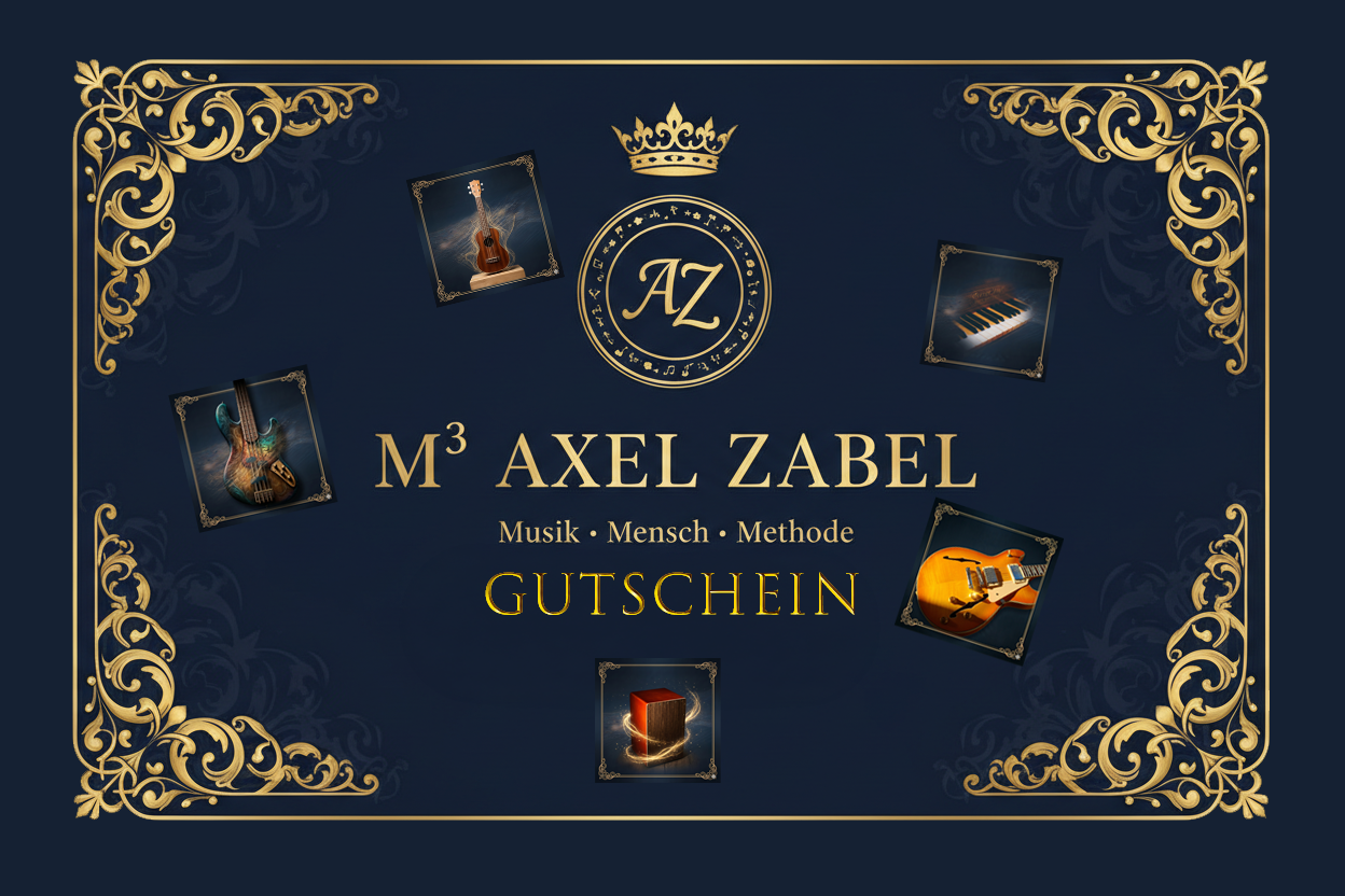 M³ Musikschule – Unterrichtsgutschein